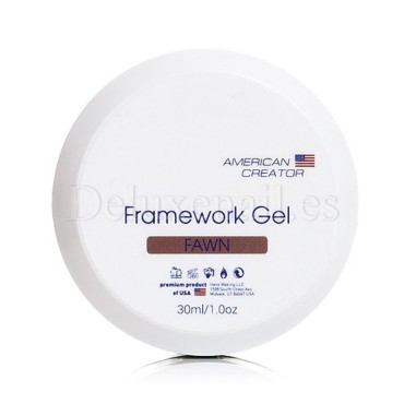 Framework Gel Fawn American Creator, Gel constructor, 30 ml