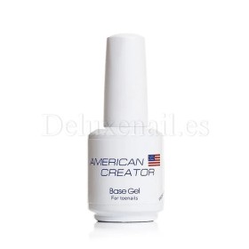 Base Gel for Toe Nails AMERICAN CREATOR, base elástica para pedicura, transparente, 15 ml