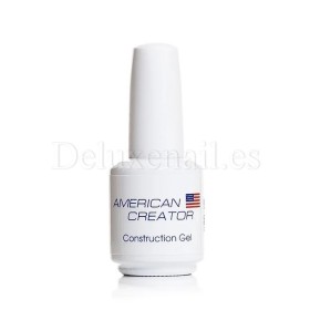 Construction Gel AMERICAN CREATOR, base rigida transparente, 15 ml