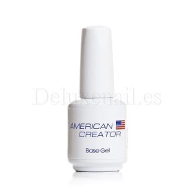 Base Gel AMERICAN CREATOR, base elástica, transparente, 15 ml