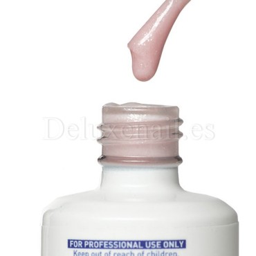 Base Gel Tinker Bell AMERICAN CREATOR, base camuflaje, rosa con micro brillo, 15 ml