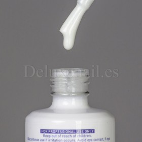 Base Gel Milky Glow AMERICAN CREATOR, base camuflaje, blanco lechoso con micro brillo, 15 ml