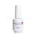 Top Gel Vantablack American Creator, Top sin pegajosidad con inhibidor UV, Transparente, 15 ml