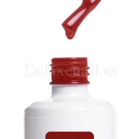 Esmalte Permanente Bravura American Creator, Rojo con micro brillo, 15 ml