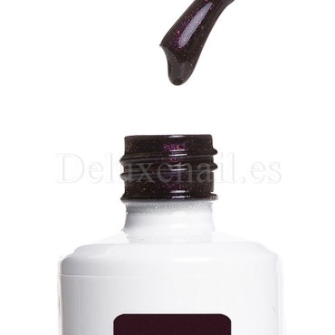 Esmalte Permanente Ignite American Creator, Purpura oscuro con micro brillo rosa, 15 ml