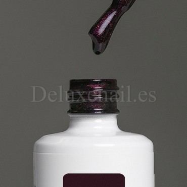 Esmalte Permanente Ignite American Creator, Purpura oscuro con micro brillo rosa, 15 ml