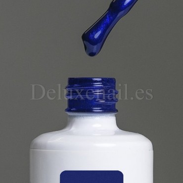 Esmalte Permanente Marine American Creator, Azul marino oscuro con micro brillo azul, 15 ml