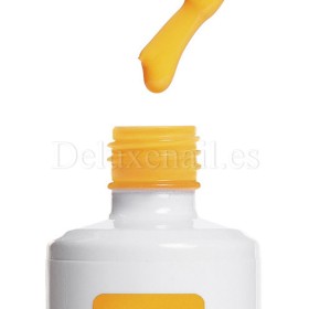Esmalte Permanente Papaya American Creator, Amarillo anaranjado neón, 15 ml