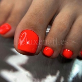 Esmalte Permanente Sunset American Creator, Coral neón anaranjado, 15 ml