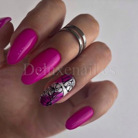 Esmalte Permanente Passion American Creator, Rosa magenta neón, 15 ml