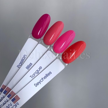 Esmalte Permanente Seychelles American Creator, Coral oscuro neón, 15 ml