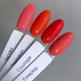 Esmalte Permanente Tender American Creator, Rosa coral claro neón, 15 ml