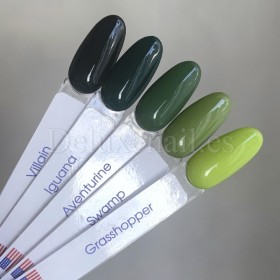 Esmalte Permanente Villain American Creator, Verde muy oscuro, 15 ml