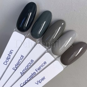 Esmalte Permanente Dolphin American Creator, Verde grisáceo oscuro, 15 ml