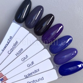 Esmalte Permanente Farouche American Creator, Azul muy oscuro, 15 ml