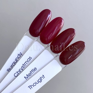 Esmalte Permanente Chrystmas American Creator, Rojo borgoña semitransparente, 15 ml