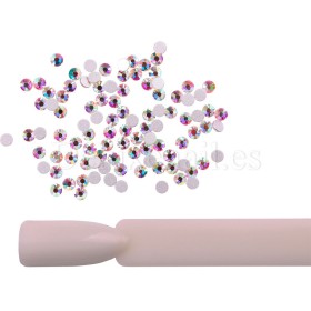 Cristales Komilfo, Crystal AB, SS 10, 100 uds