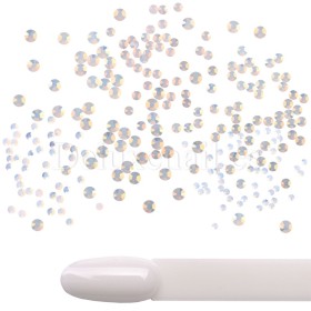 Cristales Komilfo, MIX White Opal, diferentes tamaños, 1400 uds