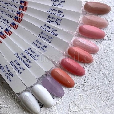 Base Gel Faithtful American Creator, Base de color, Rosa, 15 ml