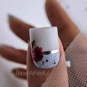 Base Gel Whiteful AMERICAN CREATOR, base camuflaje, blanco, 15 ml