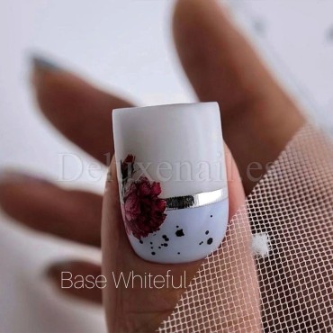 Base Gel Whiteful AMERICAN CREATOR, base camuflaje, blanco, 15 ml