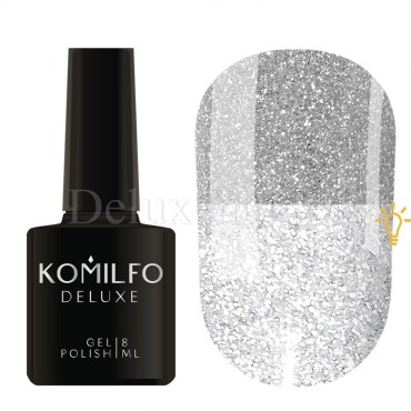 copy of Esmalte Permanente Komilfo Moon Crush 001 (micro brillo dorado transparente), 8 ml.