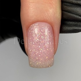 Pro Base Shine 03 Dark, Rosa claro con purpurina, 15 ml