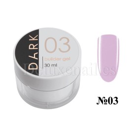 Gel constructor Dark Builder Gel 03, Rosa, 30 ml