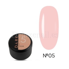 Gel constructor Dark Medium Gel 05, Rosa, 15 ml