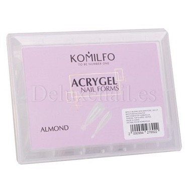 Tips Dual System Komilfo, Almond, 120 uds, 12 medidas