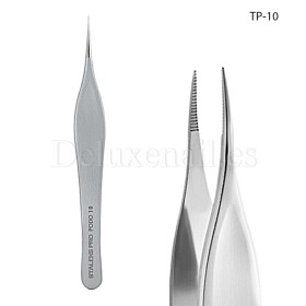 TBC-10/3 - Pinza para las cejas Staleks Beauty&Care, forma biselada, 5 mm