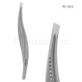 TC-12/3 - Pinza para las cejas Staleks Classic, forma biselada, 5 mm