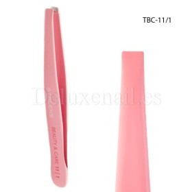 TBC-11/1 - Pinza para las cejas Staleks Beauty&Care, forma recta, 5 mm
