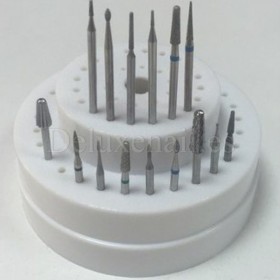 Fresero plástico con tapa para 48 fresas, Blanco