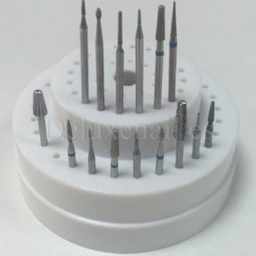 Fresero plástico con tapa para 48 fresas, Blanco