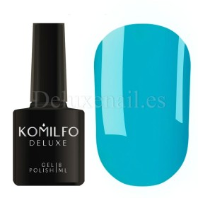 Esmalte Permanente Komilfo D151, Azul turquesa, 8 ml