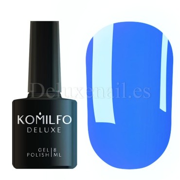 Esmalte Permanente Komilfo D255, Azul, 8 ml