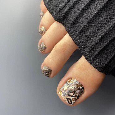 Pegatina Adhesiva para pedicura WP 035 Lak