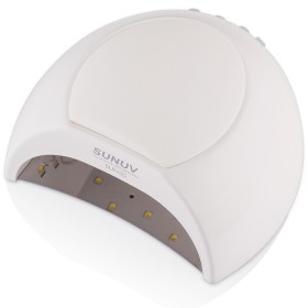 LED/UV Lámpara Sun 2C Original, 48 W, Blanco con almohadillas de goma