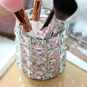 Organizador decorativo, Plata, 10x12 cm