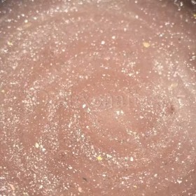 Gel constructor Dark Medium Gel 45, Beige con micro brillo, 15 ml