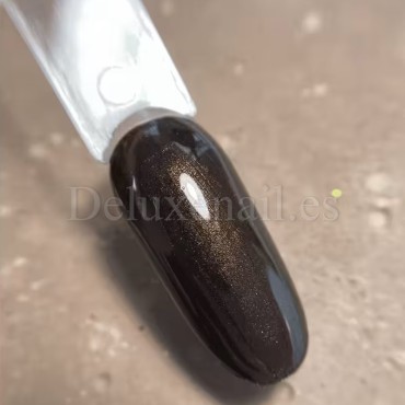 Esmalte Stamping Dark 45, Marrón metalizado, 8 ml
