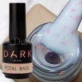 Base Camuflaje Dark Potal 09, Blanco con foil Rosa, 15 ml
