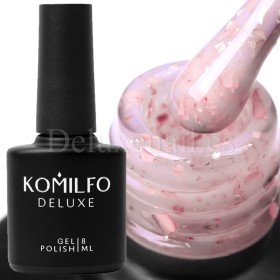 Base Komilfo Potal P017, Beige Rosado con foil, 8 ml