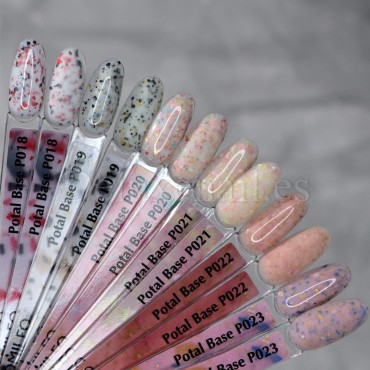 Base Komilfo Potal P019, Blanco con foil, 8 ml