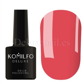 Esmalte Permanente Komilfo D083, Rojo Frambuesa, 8 ml