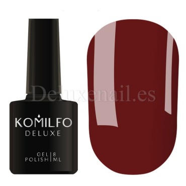 Esmalte Permanente Komilfo D098, Marrón chocolate, 8 ml