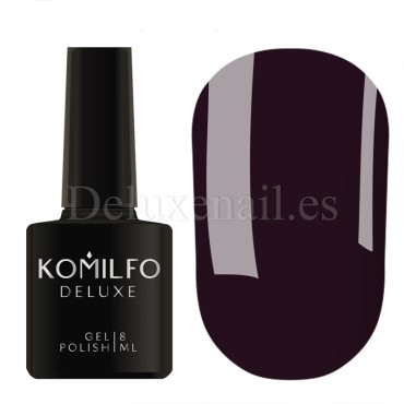 Esmalte Permanente Komilfo D102, Berenjena muy oscuro, 8 ml