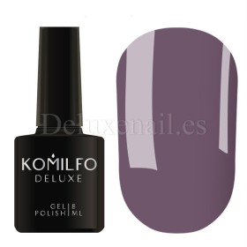 Esmalte Permanente Komilfo D110, Morado Grisáceo, 8 ml