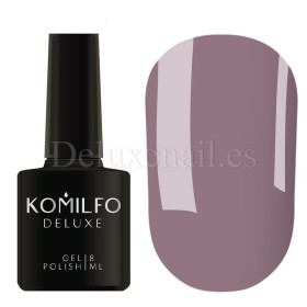 Esmalte Permanente Komilfo D111, Morado Grisáceo claro, 8 ml